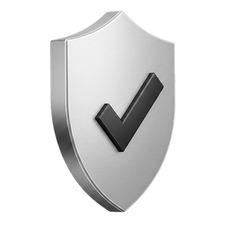 3D approval checkmark icon on the Clear Sharewardage how it works page